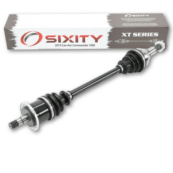 Sixity XT Front Left Axle compatible with Can-Am Commander 1000 2014 - STD DPS XT XT-P 4X4