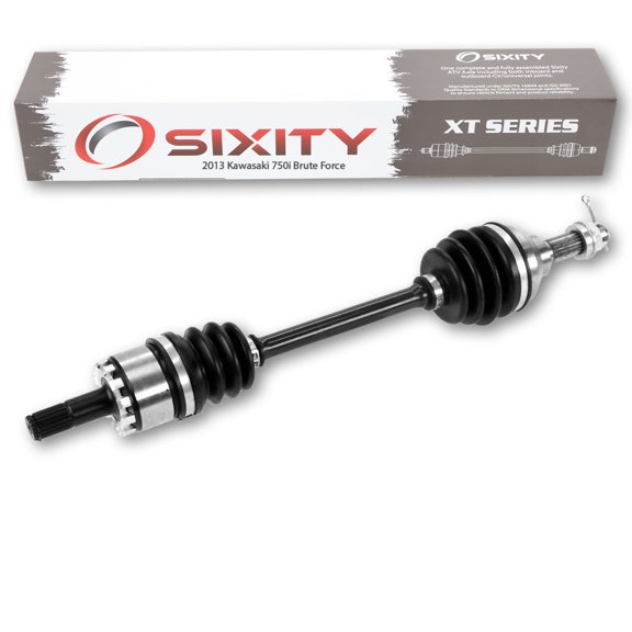 Sixity XT Front Left Axle compatible with Kawasaki Brute Force 750i 2013 - KVF750GDF EPS 4X4