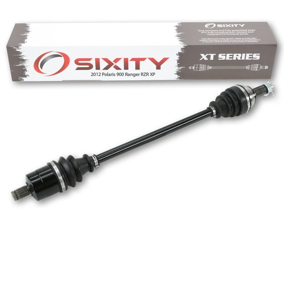 Sixity XT Front Left Axle compatible with Polaris Ranger RZR XP 900 2012 - R12JT9EFX International 4X4