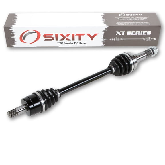 Sixity XT Front Left Axle compatible with Yamaha Rhino 450 2007 - YXR450FHW FW 4X4