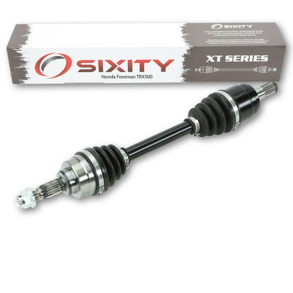 Sixity XT Front Left CV Axle compatible with Honda foreman TRX500 2009 2008 2007 2006 2005