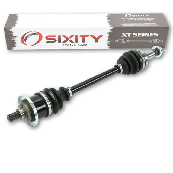 Sixity XT Front Right Axle compatible with Arctic Cat 400 2005 - TBX 4X4