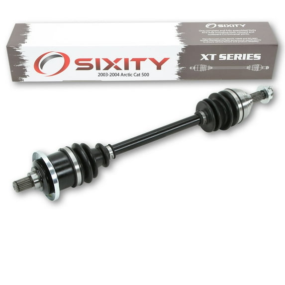 Sixity XT Front Right Axle compatible with Arctic Cat 500 2003-2004 - TBX 4X4