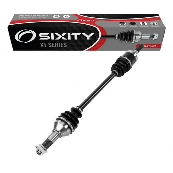 Sixity XT Front Right Axle compatible with Can-Am Commander 1000 LTD Mossy Oak Hunting Edition X XT 1000R DPS Limited 800R Max 2011-2020