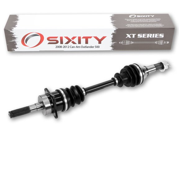 Sixity XT Front Right Axle compatible with Can-Am Outlander 500 2008-2012 - EFI STD XT 4X4