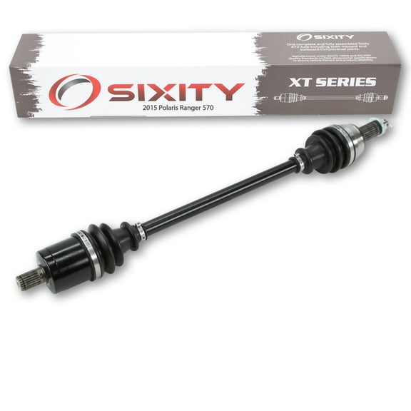 Sixity XT Front Right Axle compatible with Polaris Ranger 570 2015 - FULL SIZE R15RTA57AA AR AC EAU 4X4