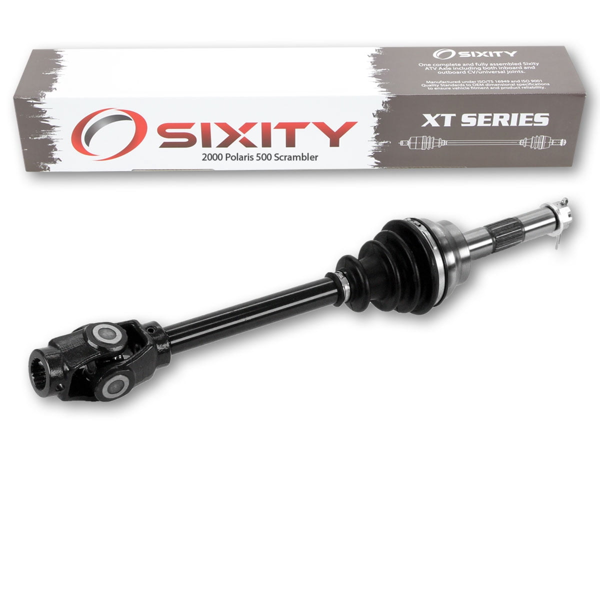 Sixity Sixity XT Front Right Axle compatible with Polaris Scrambler 500 2000 ...