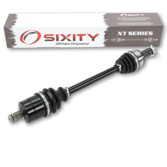 Sixity XT Front Right Axle compatible with Polaris Sportsman 550 2009 - A09ZN55FX XP International 4X4
