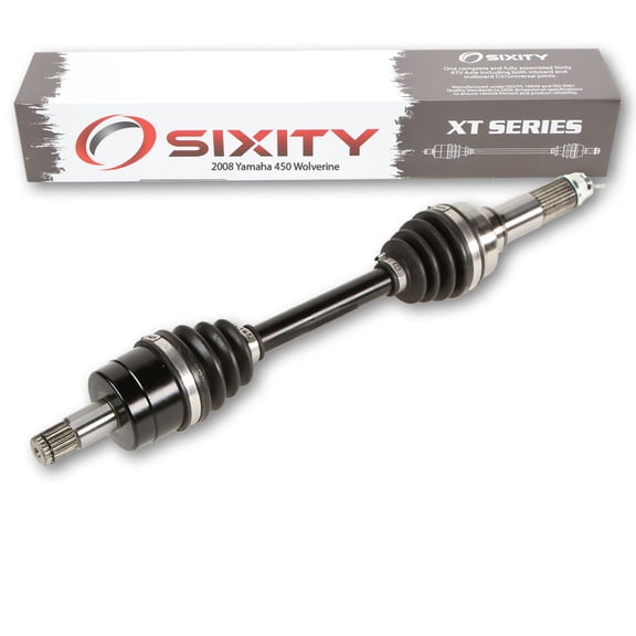 Sixity XT Front Right Axle compatible with Yamaha Wolverine 450 2008 - YFM450FXS FXX 4X4