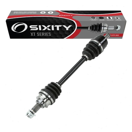 Sixity XT Rear Left Axle compatible with Honda TRX650FA FourTrax Rincon TRX650FGA GPScape TRX680FA TRX680FGA 2003-2021