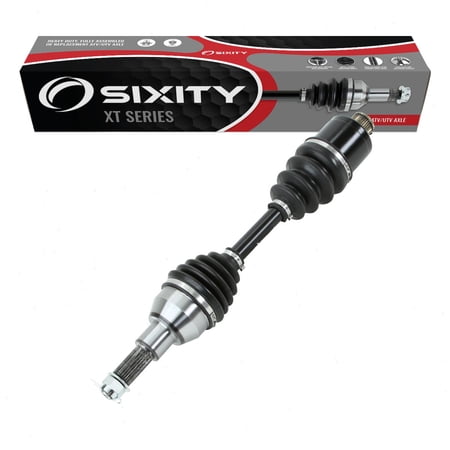 Sixity XT Rear Left Axle compatible with Polaris Diesel 455cc Scrambler 500 4x4 Sportsman 335 400 HO DUSE RSE Worker 1999-2002