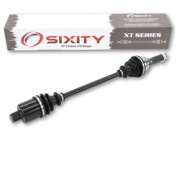 Sixity XT Rear Left Axle compatible with Polaris Ranger 570 2015 - R15RUA57AA E57AC EFI FULL SIZE CREW 4X4
