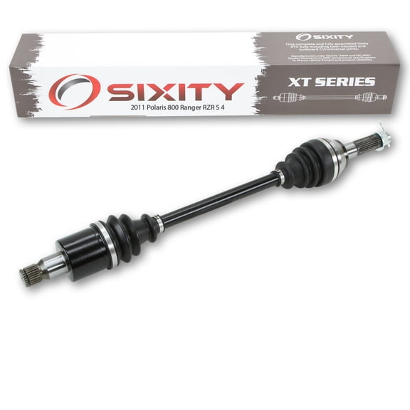 Sixity XT Rear Left Axle compatible with Polaris Ranger RZR S4 800 2011 - R11XH76AW AZ XY76AA RZR 4 EPS RGE 4X4