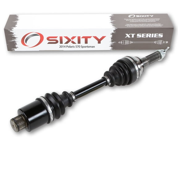 Sixity XT Rear Left Axle compatible with Polaris Sportsman 570 2014 - A14MX5ETH EFI EPS HD 4X4