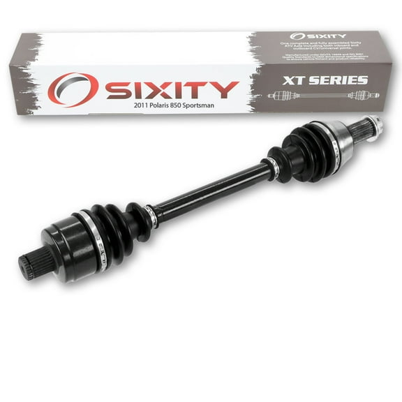 Sixity XT Rear Left Axle compatible with Polaris Sportsman 850 2011 - A11DX85AF AG AZ Touring EPS 4X4