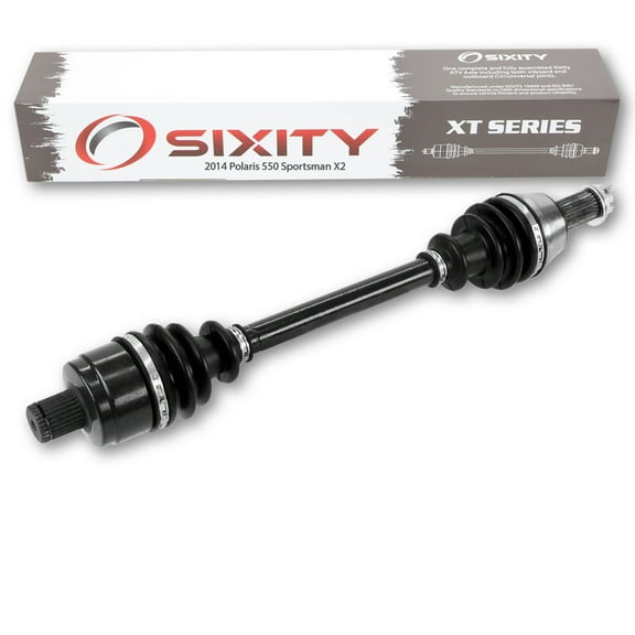 Sixity XT Rear Left Axle compatible with Polaris Sportsman X2 550 2014 - A14TN55FA X2 International 4X4