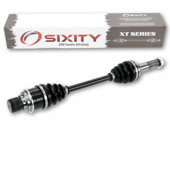 Sixity XT Rear Left Axle compatible with Yamaha Grizzly 350 2008 - IRS YFM35FGIX IXG IXL IXR IHX 4X4
