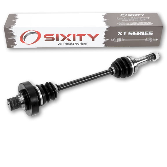 Sixity XT Rear Left Axle compatible with Yamaha Rhino 700 2011 - YXR7FAGR FAL FAR FHA FSPA 4X4