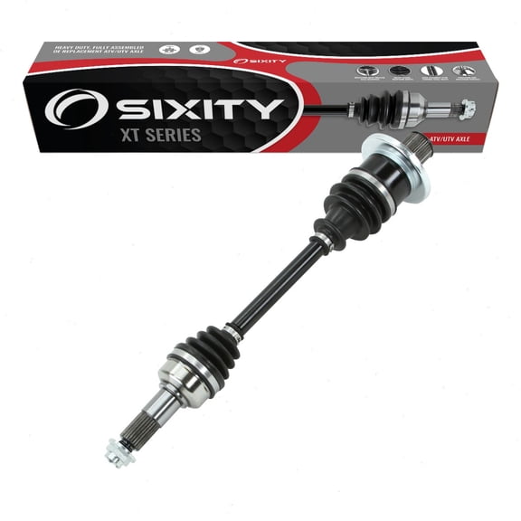 Sixity XT Rear Left Axle compatible with Yamaha YFM660F Grizzly 4x4 2003-2008