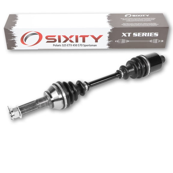 Sixity XT Rear Left CV Axle compatible with Polaris 325 ETX 450 570 Sportsman 2016 2015