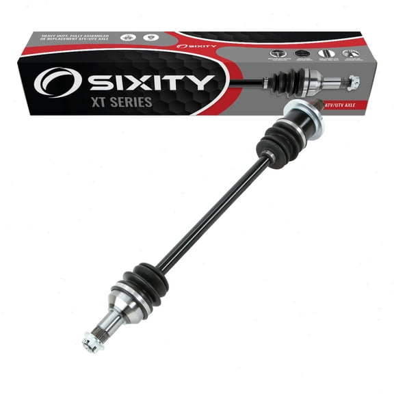Sixity XT Rear Right Axle compatible with Arctic Cat Prowler 550 650 4x4 Auto H1 HDX 500 Limited XT 700 700i 550i M4 XTX EFI XTZ 1000 Baja H2 1000i 2006-2015
