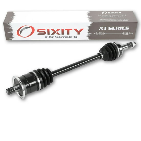 Sixity XT Rear Right Axle compatible with Can-Am Commander 1000 2014 - STD DPS XT XT-P 4X4