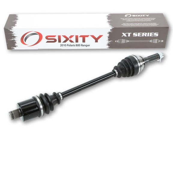 Sixity XT Rear Right Axle compatible with Polaris Ranger 800 2010 - R10WH76AG AH AR AV WY76AW AZ EFI Crew 4X4