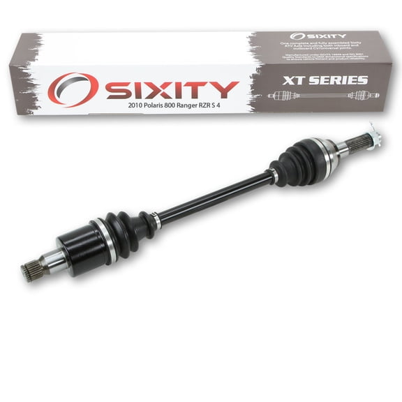 Sixity XT Rear Right Axle compatible with Polaris Ranger RZR S4 800 2010 - R10VH76AB AO AQ AW RZR S EFI 4X4