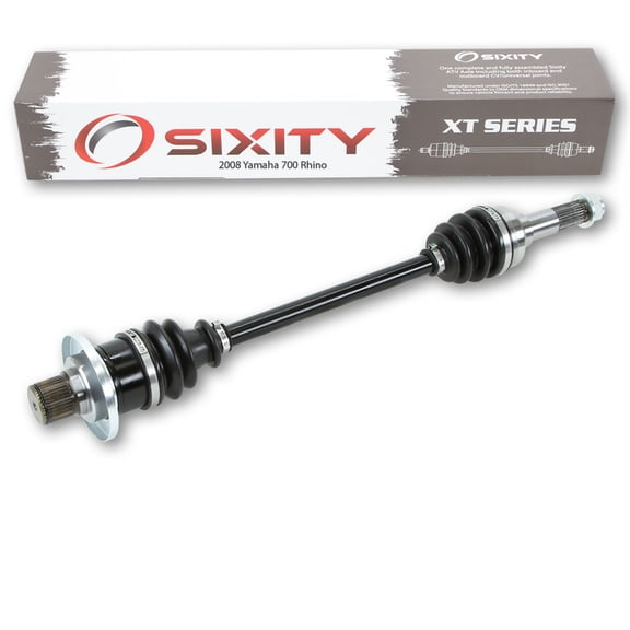Sixity XT Rear Right Axle compatible with Yamaha Rhino 700 2008 - XYR70FDUX HX SEPX SPX SP2X XGR XR 4X4