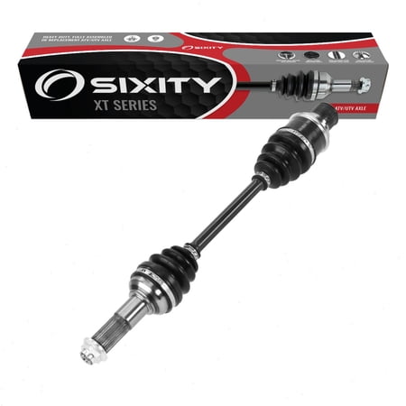 Sixity XT Rear Right Axle compatible with Yamaha YFM350 Grizzly 4x4 Auto IRS YFM400 YFM400F Kodiak YFM450 YFM450F 2005-2011