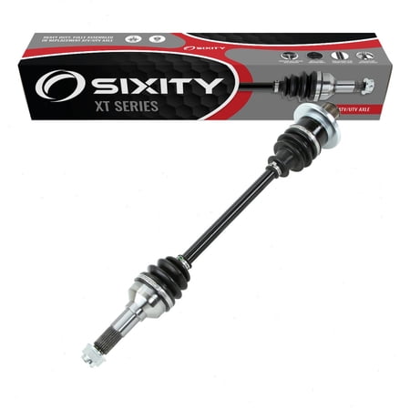 Sixity XT Rear Right Axle compatible with Yamaha YXR700F Rhino 700 FI Ducks Unlimited Special Edition Sport 2008-2013