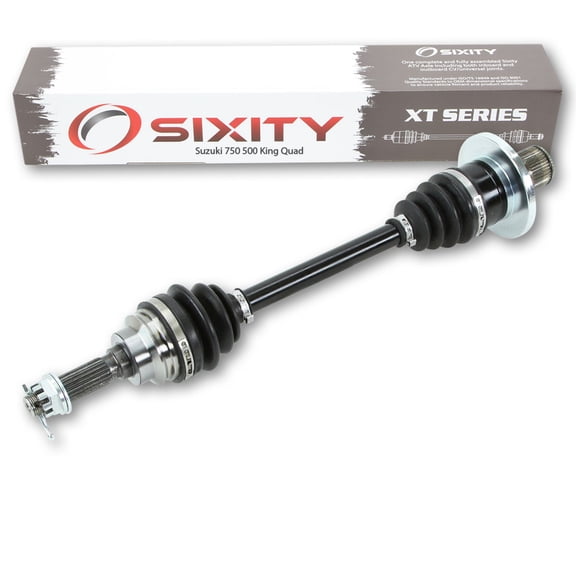 Sixity XT Rear Right CV Axle compatible with Suzuki 750 500 King Quad 2015 2014 2013 2012 2011 2010 2009