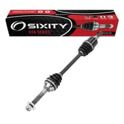Sixity XTA Front Left Axle compatible with Kubota RTV-X1100C RTV-X1120 Deluxe General Purpose WorkSite RTV-X1120D RTV-X1140 RTV-X900 RTV1100 RTV1140CPX RTV900 RTV900XT Utility 2004-2020