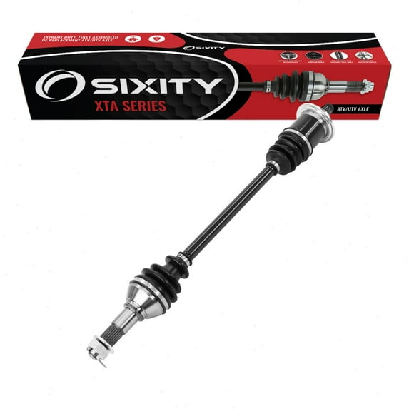 Sixity XTA Front Left Axle compatible with Can-Am Maverick 1000R X xc DPS 2014-2018