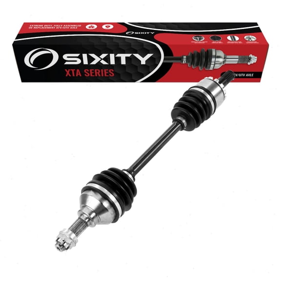 Sixity XTA Front Left Axle compatible with Kawasaki KVF650 Brute Force 4x4i KVF750 EPS Camo 2005-2021