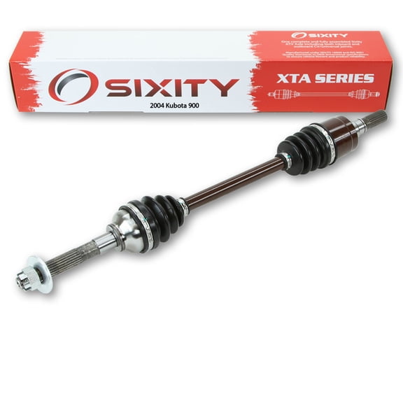 Sixity XTA Front Left Axle compatible with Kubota 900 2004 - RTV900T 4X4
