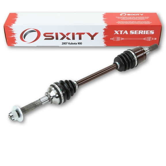 Sixity XTA Front Left Axle compatible with Kubota 900 2007 - RTV900W6SE 4X4