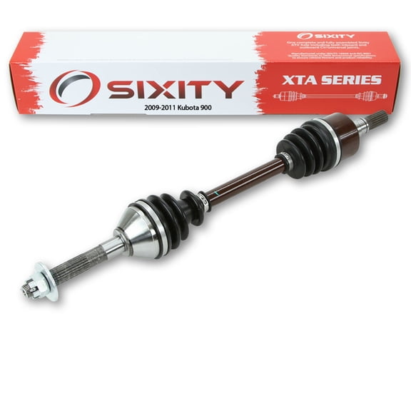 Sixity XTA Front Left Axle compatible with Kubota 900 2009-2011 - RTV900G9 4X4
