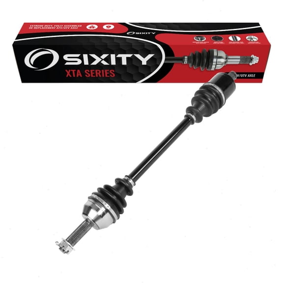 Sixity XTA Front Left Axle compatible with Polaris Ranger 500 570 570-4 Crew EPS Full-Size Hunter Edition Premium ETX EV Li-Ion 2015-2021
