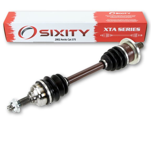 Sixity XTA Front Right Axle compatible with Arctic Cat 375 2002 - ALL 4X4