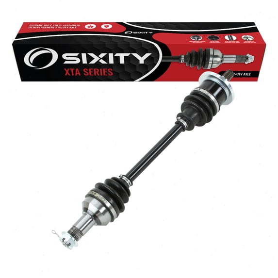 Sixity XTA Front Right Axle compatible with Arctic Cat 400 4x4 Auto LE TBX 500 TRV 650 H1 V-2 LE TS 2005