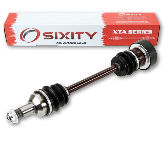 Sixity XTA Front Right Axle compatible with Arctic Cat 500 2009 - FIS 4X4