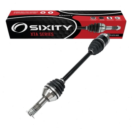 Sixity XTA Rear Left Axle compatible with Can-Am Commander 1000 DPS Limited LTD Mossy Oak Hunting Edition XT XT-P 1000R 800R Max Defender HD8 2016-2020