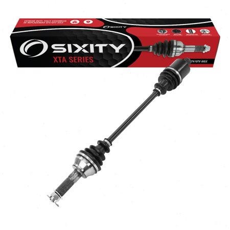 Sixity XTA Rear Left Axle compatible with Polaris ACE 900 XC Ranger 570 EPS Full-Size XP 900-5 Crew 900-6 LE Bronze Mist Deluxe Browning High Lifter Edition Hunter Northstar Trail Diesel 1000 HVAC