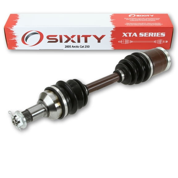 Sixity XTA Rear Left Axle compatible with Arctic Cat 250 2005 - ALL 4X4