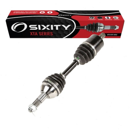 Sixity XTA Rear Left Axle compatible with Can-Am Outlander 1000 6x6 XT 650 DPS 2015-2018
