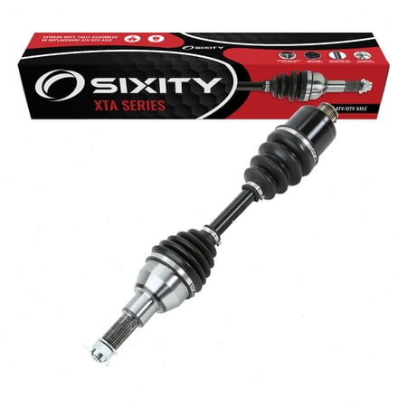 Sixity XTA Rear Left Axle compatible with Polaris Diesel 455cc Scrambler 500 4x4 Sportsman 335 400 HO DUSE RSE Worker 1999-2002