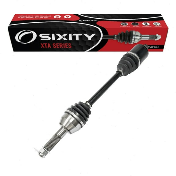 Sixity XTA Rear Left Axle compatible with Polaris Ranger 500 570 EPS Full-Size Crew 570-4 Premium 570-6 2019-2020