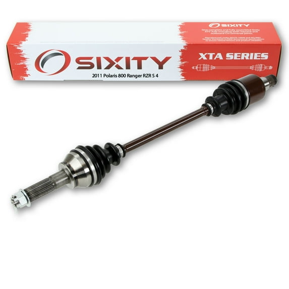 Sixity XTA Rear Right Axle compatible with Polaris Ranger RZR S4 800 2011 - R11XH76AW R11XY76AA Ranger 4 EPS R11XH76AW R11XH76AZ R11XY76AA RZR 4 EPS RGE RV11VE76AC RV11VE76AD RV11VE76AW Ranger RZ