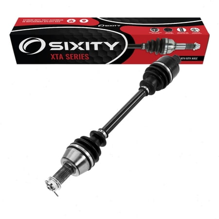 Sixity XTA Rear Right Axle compatible with Polaris Scrambler 1000 XP EPS 850 HO LE Sportsman Touring Limited High Lifter Edition Hunter Premium 550 EFI w Browning Orange Madness Stealth Black X2